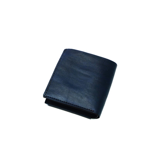 二つ折り財布 ルツール2 藍染めレザー