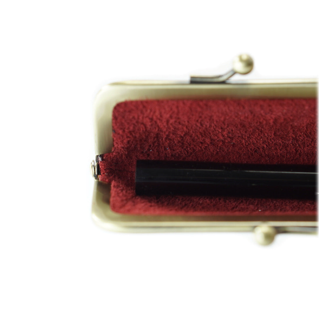 印鑑が一本入るレザー印鑑ケース